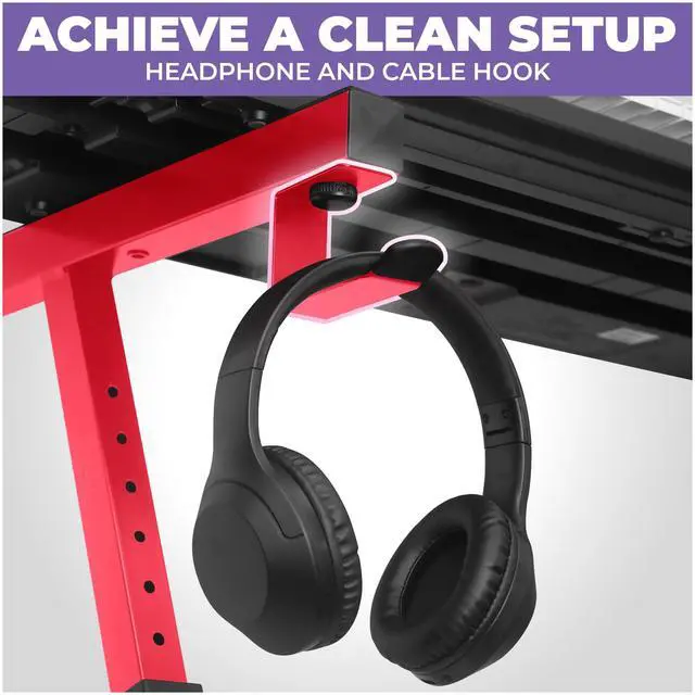 Alt view image 5 of 6 - Piano Keyboard Stand - Z Style Adjustable and Portable Heavy Duty Music Stand for Kids and Adults -Fits 54-88 Key Electric Pianos - Sturdy Musical Keyboard Stand (Red)