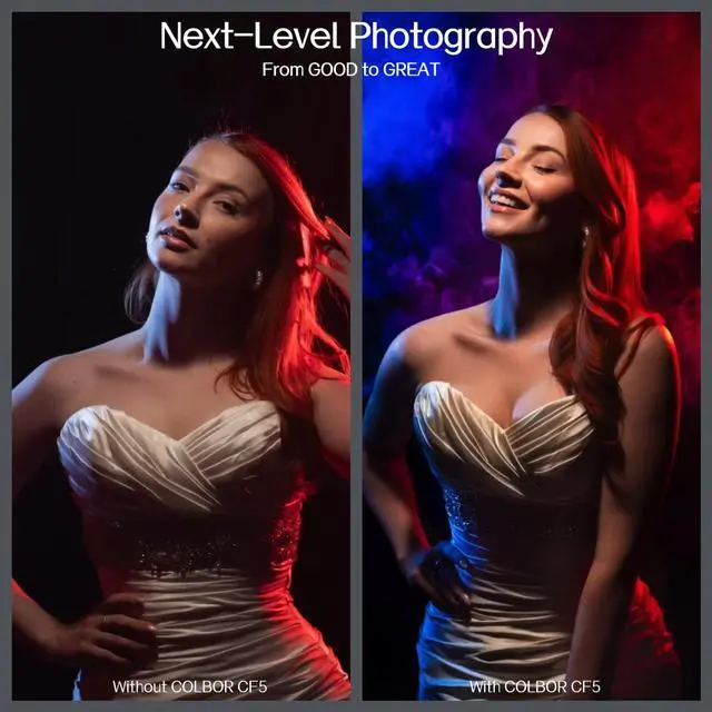 Alt view image 2 of 7 - CF5 40W Portable Fog Machine for Photography, RGB Light & Remote | Foldable Mini Handheld; 25 Fog Levels; 30min Runtime; Master Mode; Dry-Burn Protection; Magnetic Fan; Portraits & Cosplay