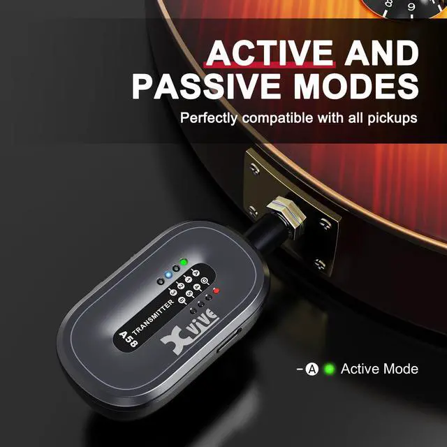 Alt view image 4 of 6 - A58T Transmitter Only for A58/P58 Wireless Guitar System