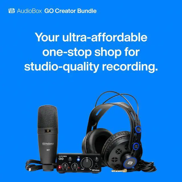 Alt view image 4 of 6 - AudioBox Go Creator Complete Studio Bundle