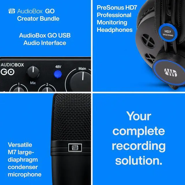 Alt view image 5 of 6 - AudioBox Go Creator Complete Studio Bundle