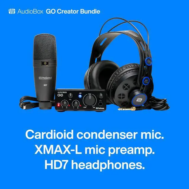 Alt view image 6 of 6 - AudioBox Go Creator Complete Studio Bundle