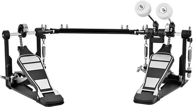Main image of Double Bass Drum Pedals Double Drum Pedal for Drum Set Kit and Electronic Drums | Single Chain