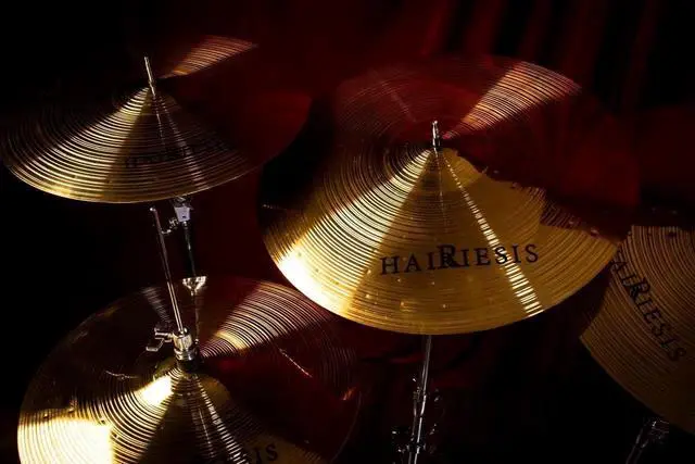 Alt view image 5 of 6 - Cymbal Exquisite Alloy Cymbal Set 14"/16"/18"/20" 5 Pieces Drum Cymbal Drum Practice Cymbals
