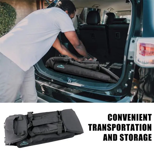 Alt view image 7 of 7 - Drum Hardware Bag with Wheels Drum Set Hardware Carry Bag Drum Stand Accessory Bag(Black)