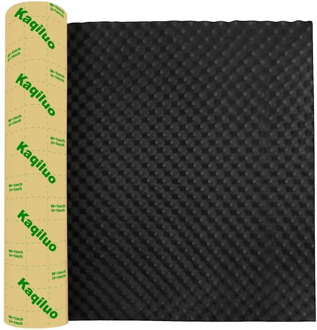 Main image of Self-Adhesive Thickened Sound Insulation Egg Crate Foam 13.99 sqft x 1.77in Thick,50+kg/m³,Fire/Water Resistant,Thermal Insulation,Acoustic Treatment Foam