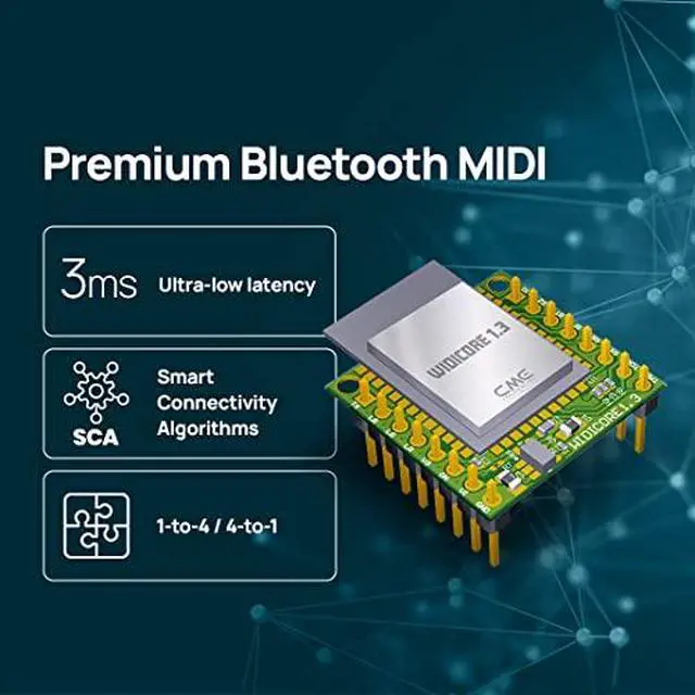 Alt view image 7 of 7 - H4MIDI WC + WIDI Core - Advanced USB host MIDI Interface + WIDI Premium Bluetooth MIDI