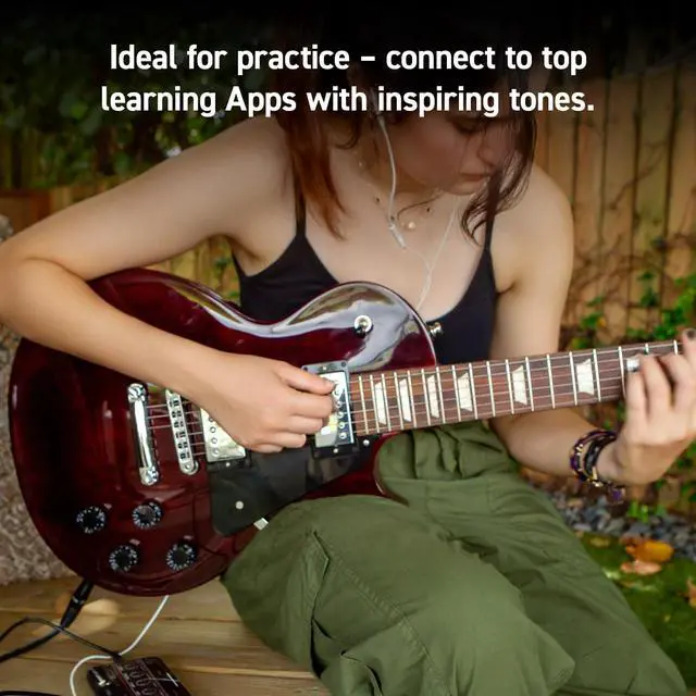 Alt view image 6 of 7 - iRig USB Guitar Audio Interface - 24-bit 48 kHz Music Recording Studio Equipment Include USB C Cable For iPad, Mac And PC, Guitar Accessories, Recording Device