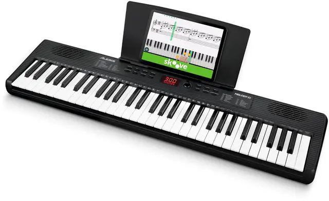 Main image of Melody 61 MK4 Keyboard Piano for Beginners with 61 Keys Speakers, Tablet/Sheet Music Stand, 300 Sounds and Music Lessons