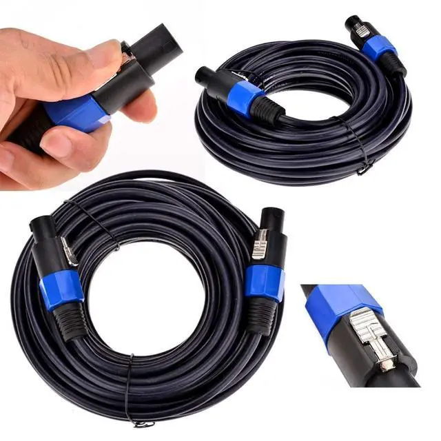 Alt view image 7 of 7 - 2 Pack 200 Feet Speakon to Speakon Cable 12 Gauge 2 Conductor Twist Lock