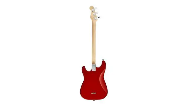 Alt view image 5 of 5 - Fender Stratocaster 3-String Electric Guitar for Kids, Beginner Guitar, Includes Chord Flash Cards, Learning App, Educational Booklet, Picks, and Stickers, Candy Apple Red