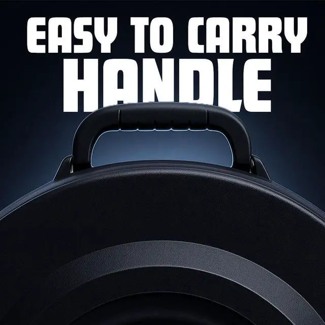 Alt view image 2 of 7 - 22'' Cymbal Case Cymbal Storage Cymbal Hard Case With Foam, Fits 10 × 21" Cymbals, Design for Drum Cymbal, Cymbal Vault Upgrade Cymbal Bag, Hard Shell Protect