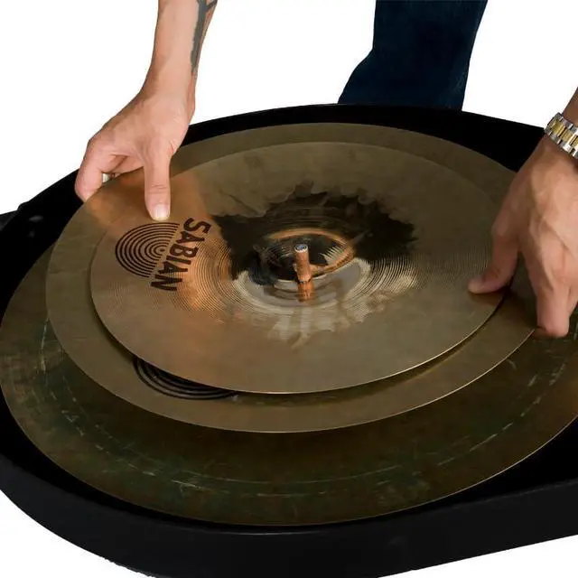 Alt view image 5 of 6 - Cases Protechtor Series Classic Cymbal Case; Fits up to 22" Diameter (GP-PC302)