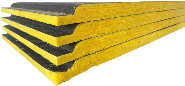 Main image of F&L R8 Fiberglass Board Acoustic Insulation Panels 1" to 2" Thick, 24"x24" and 24"x48" Thermal Soundproofing for Walls, Ceilings, Studios & HVAC Duct Applications (2in x 24in x 48in)