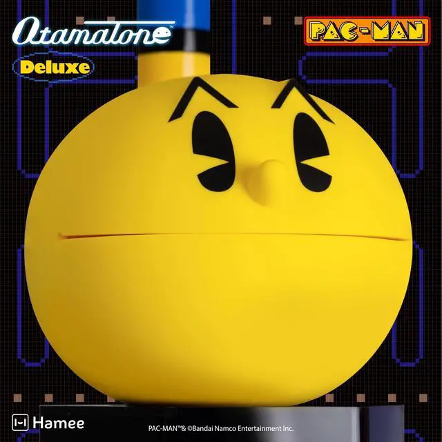 Alt view image 2 of 7 - Deluxe PAC-MAN Electronic Synthesizer Musical Instrument | Portable Digital Synthesizer from Japan by Maywa Denki with 3.5mm Aux Jack & Strap, Unique Gift for Teens & Adults