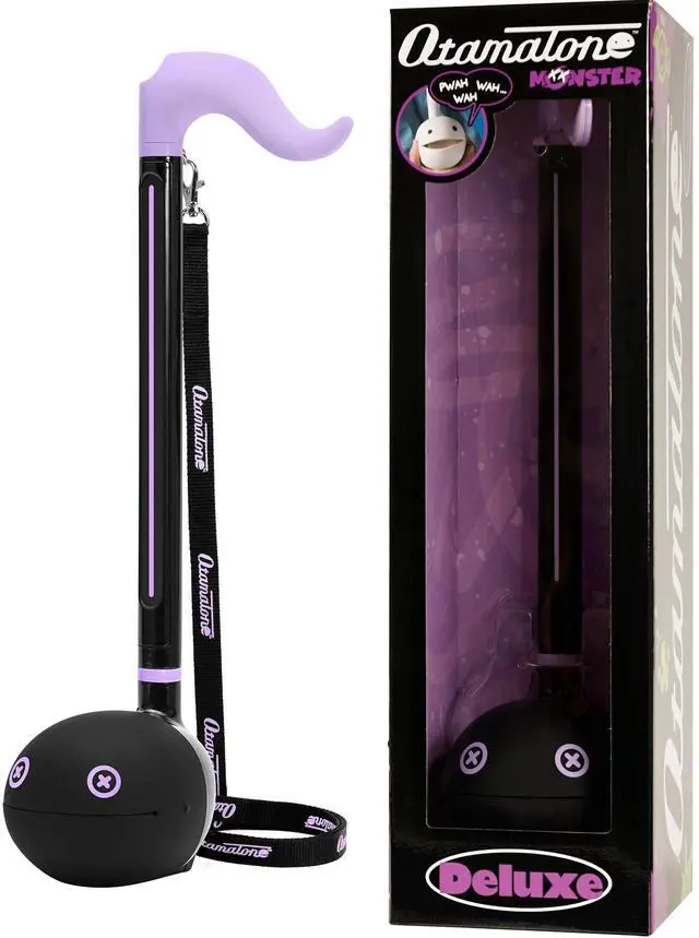 Main image of Deluxe Monster Series Synthesizer Musical Instrument - Violet | Portable Digital Synthesizer from Japan by Maywa Denki with 3.5mm Aux Jack & Strap, Unique Gift for Teens & Adults