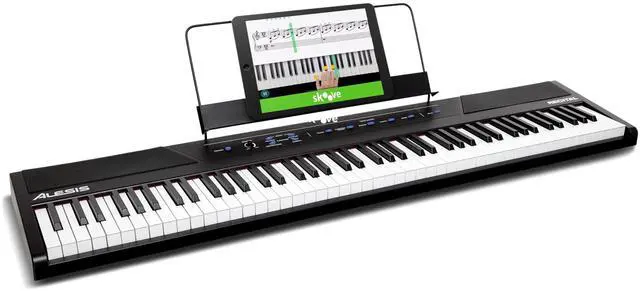 Main image of Recital - 88 Key Digital Piano Keyboard with Semi-Weighted Keys, 2x20W Speakers, 5 Voices, Split, Layer and Lesson Mode, FX and Piano Lessons