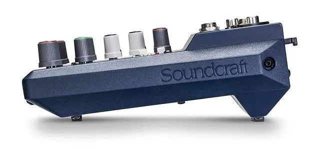 Alt view image 5 of 6 - Notepad-5 Small-Format Analog Mixing Console with USB I/O, 5-channel mixer (