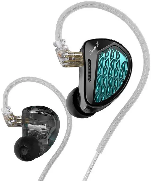 Main image of KZ Sonata X in Ear Monitor Headphones, UP-Grade 28 BA Drivers | HiFi Wired IEM Earbuds with Mic, 4 Tuning, Deep Bass IEMS, Professional Studio Headphones for Audiophiles, 3.5mm Jack