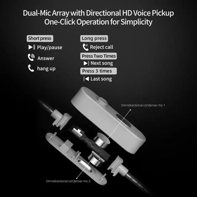 Alt view image 7 of 7 - KZ Sonata X in Ear Monitor Headphones, UP-Grade 28 BA Drivers | HiFi Wired IEM Earbuds with Mic, 4 Tuning, Deep Bass IEMS, Professional Studio Headphones for Audiophiles, 3.5mm Jack