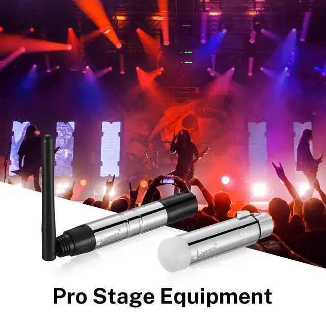 Alt view image 6 of 7 - DMX512 Wireless Controller Dfi DJ 2.4G Wireless DMX 7 Receivers with Light Dome & 1 Transmitter LED Lighting Control for LED Stage Disco Party Bar Lighting 8PCS