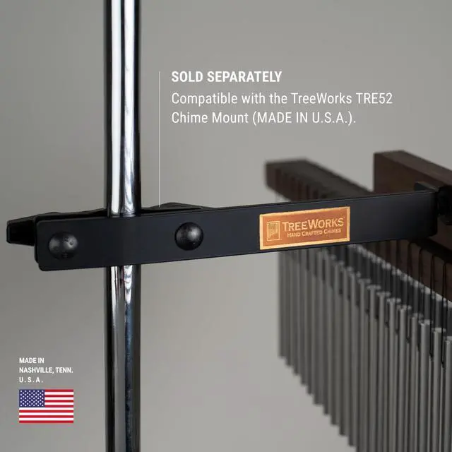 Alt view image 7 of 7 - Chimes TRE35db Made in USA Large Double Row Bar Chime (VIDEO)