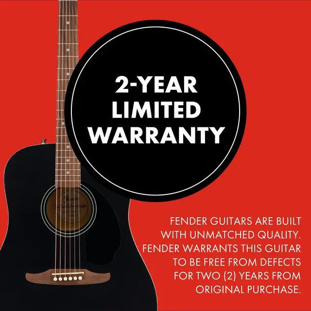 Alt view image 5 of 6 - California Debut Redondo CE Series Beginner Acoustic Guitar, Black