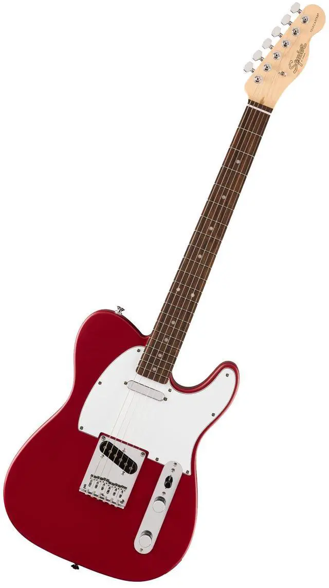 Main image of Squier Debut Telecaster Beginner Electric Guitar, Dakota Red | Starter electric guitar for kids and adults, free lessons included, satin finish, affordable Telecaster