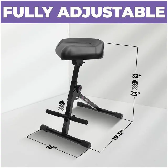 Alt view image 2 of 6 - Guitar Stool for Adults, Height Adjustable Guitar Chair - Comfortable Musician Drum Throne - Padded Drum Seat for Double Bass, Musician, Drummer, Guitarist Player