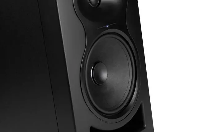 Alt view image 5 of 6 - LP-6 V2 6.5" Project Lone Pine Powered Studio Monitor - Low-Noise Bi-Amped Professional Studio Speaker for Music Production - 80W, 115dB Max SPL - TRS, RCA, XLR Inputs - Single, Black