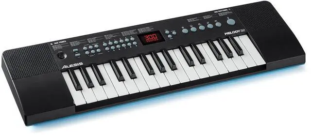 Main image of Melody 32 - Electric Keyboard Digital Piano with 32 Keys, Speakers, 300 Sounds, 300 Rhythms, 40 Songs, USB-MIDI Connectivity and Piano Lessons