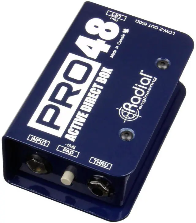 Main image of Radial Pro48 Active 48-Volt Compact Direct Box