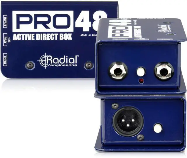 Alt view image 5 of 7 - Radial Pro48 Active 48-Volt Compact Direct Box