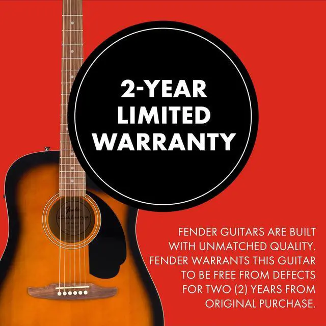 Alt view image 5 of 6 - California Debut Redondo CE Series Beginner Acoustic Guitar,Sunburst