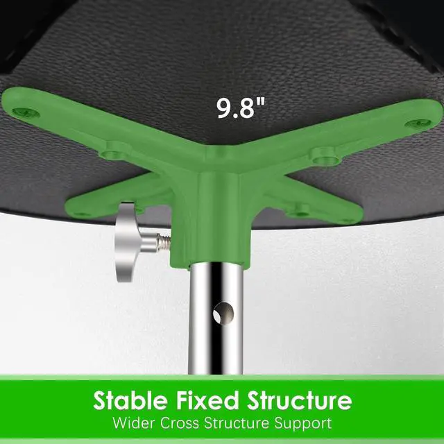 Alt view image 4 of 7 - Drum Throne Drum Seat Height Adjustable,Padded Drum Stools Motorcycle Style Drum Chair with Anti-Slip Feet for Drummers,Adult