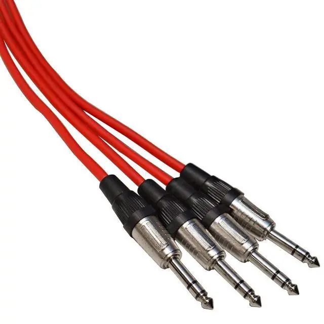 Alt view image 5 of 5 - SAJLP-12x4x100-12 Channel 100 Foot XLR Low Profile Snake Cable with 4 TRS Returns - Circuit Board Snake for Recording, Stage, Studio PA DJ use