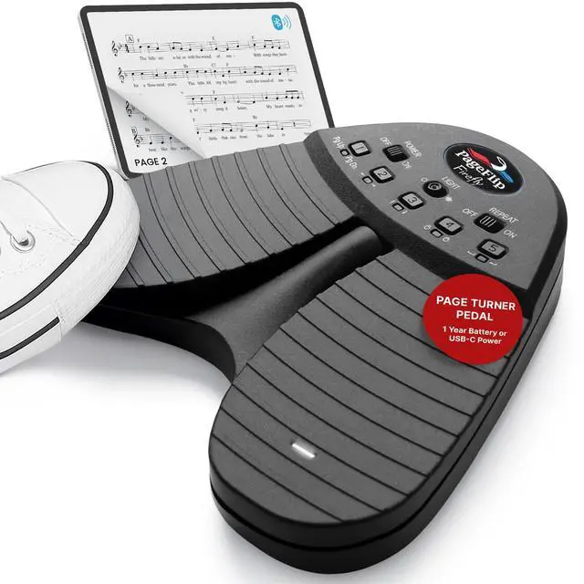 Main image of Firefly Bluetooth/USB Page Turner Pedal