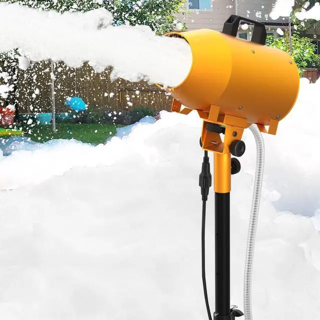 Main image of 1000W Foam Machine, Outdoor Foam Party Machine With Water Pump System | High Output Foam Production,3-5m Spray Range, Metal Housing,Adjustable Height Stand and Easy Setup for Party Use