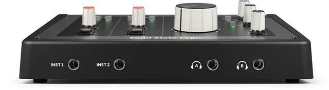 Alt view image 5 of 6 - Ssl 2 Plus Mkii USB C 2 in and 4 Out Audio Interface | 2 Ssl Mic Preamps, Dual Headphone Outs, 4 Balanced DC-Coupled Trs Outputs, 32-Bit/192khz