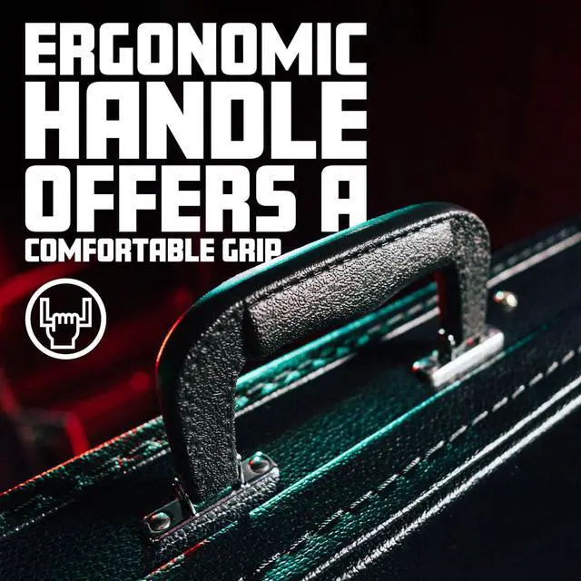Alt view image 6 of 7 - Cases Traditonal Series Hard-Shell Wood Case for 6 or 12-String Dreadnought Style Acoustic Guitars, (GWE-DREAD 12)