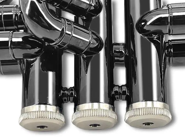 Alt view image 4 of 7 - Bb Standard Trumpet Set for Beginners or students with Carrying Hard Case, 7C Mouthpiece, Cleaning Cloth and Gloves