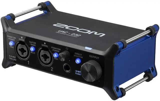 Main image of UAC-232 32-Bit Float Audio Interface for Music & Streaming with 2 XLR/TRS Combo Inputs, Headphone Output, 192 kHz Sample Rate