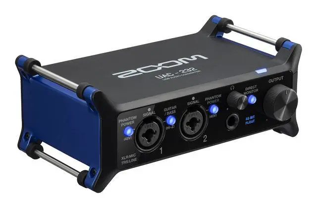 Alt view image 6 of 7 - UAC-232 32-Bit Float Audio Interface for Music & Streaming with 2 XLR/TRS Combo Inputs, Headphone Output, 192 kHz Sample Rate