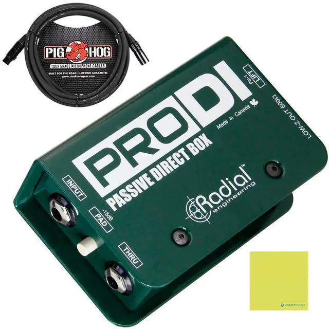 Main image of Radial Engineering ProDI Passive Instrument Direct Box Bundle