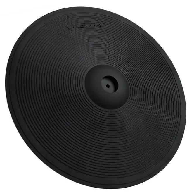 Main image of LE-20C3 20 inch Triple-Zone Electronic Ride/Crash Cymbal Pad with Bell and Edge Choke, Textured Rubber Rebound Surface, Compatible with Roland/Alesis - 2-Zone Crash or 3-Zone Ride E-Drums - 20"