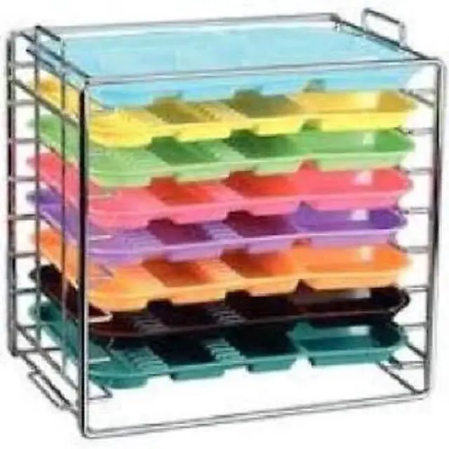 Main image of 8 position rack | Size B, 14.5 x 9.75 inches