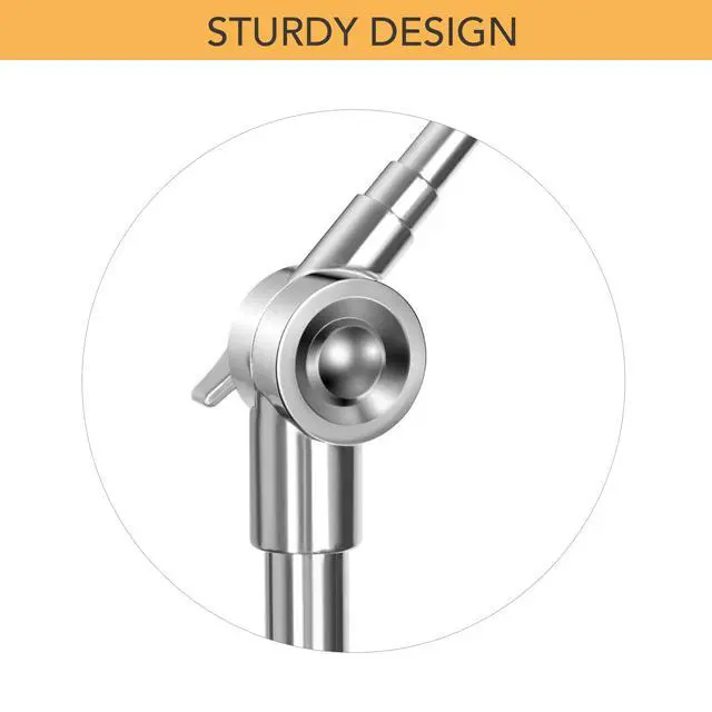 Alt view image 7 of 7 - Boom Cymbal Stand for Mounting Crash, Ride, Splash Cymbals (2 Pack) | Adjustable Cymbal Stand for Drum Hardware Percussion Mount Holder Gear Splash Cymbals, Double Braced Legs with Rubber Feet