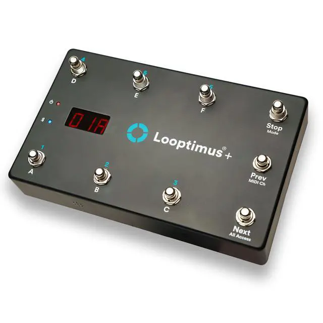 Alt view image 4 of 4 - Looptimus Plus Wireless Bluetooth MIDI Controller