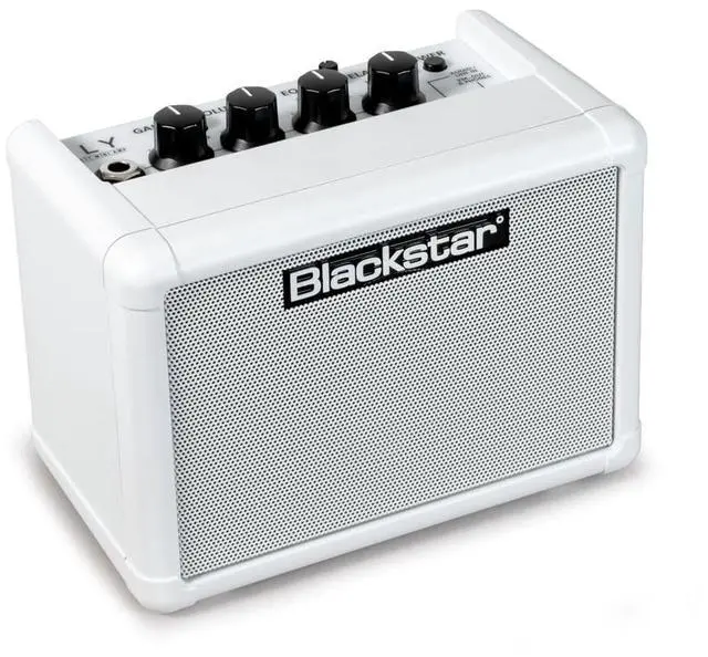 Alt view image 2 of 5 - Fly 3-3-watt 1x3 inch Compact Mini Guitar Amplifier w/ 2 Channels and Patented ISF - White