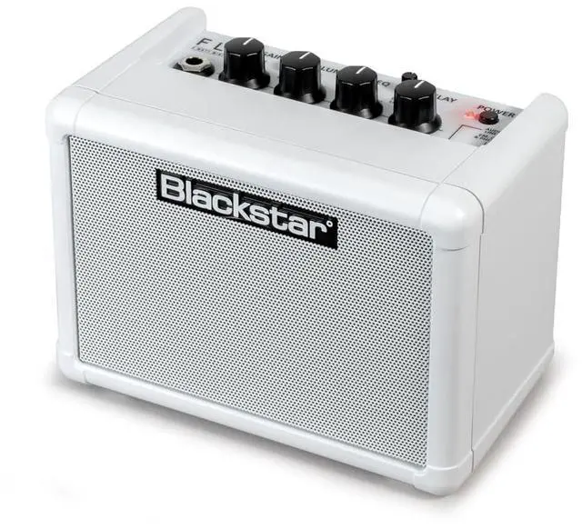 Alt view image 3 of 5 - Fly 3-3-watt 1x3 inch Compact Mini Guitar Amplifier w/ 2 Channels and Patented ISF - White